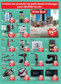 Conforama Aktionen FR ab 11.02.2026 gültig | Seite: 13 | Produkte: Friteuse, Glace, Rouge