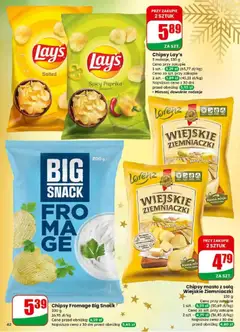 Pogląd oferty "Chipsy masło z solą Wiejskie Ziemniaczki, 130 g" - ważna od 17.12.2025 | Strona: 62