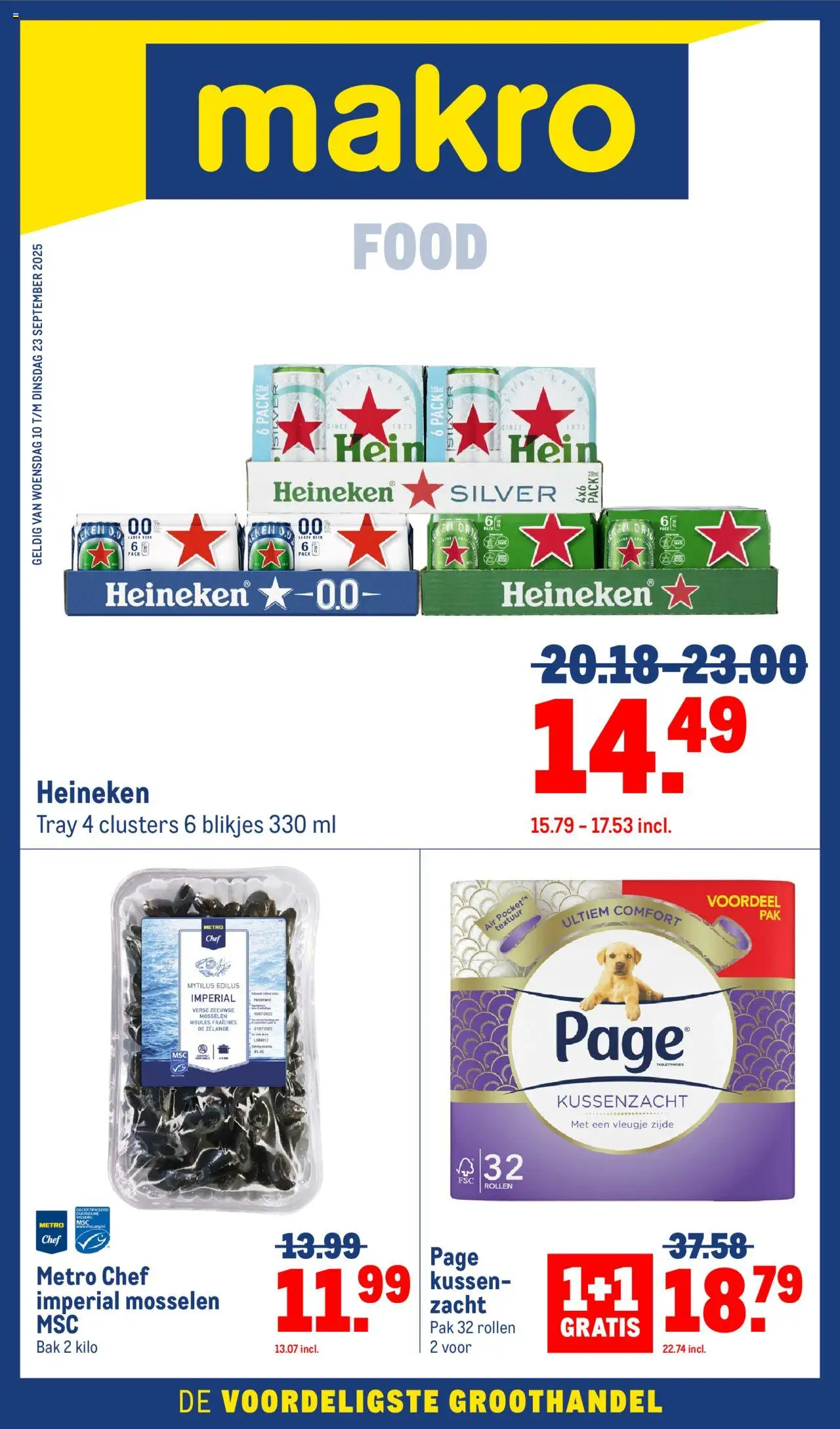  | Pagina: 1 | Producten: Dijoni mustár, Mosselen, Kussen