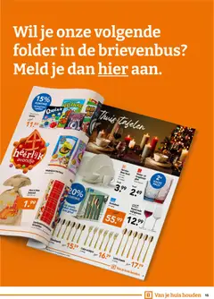 Blokker - Folder - Voorbeeld van een folder van Blokker, geldig van 15.12.2025 | Pagina: 15 | Producten: Servies, Cake, Festék