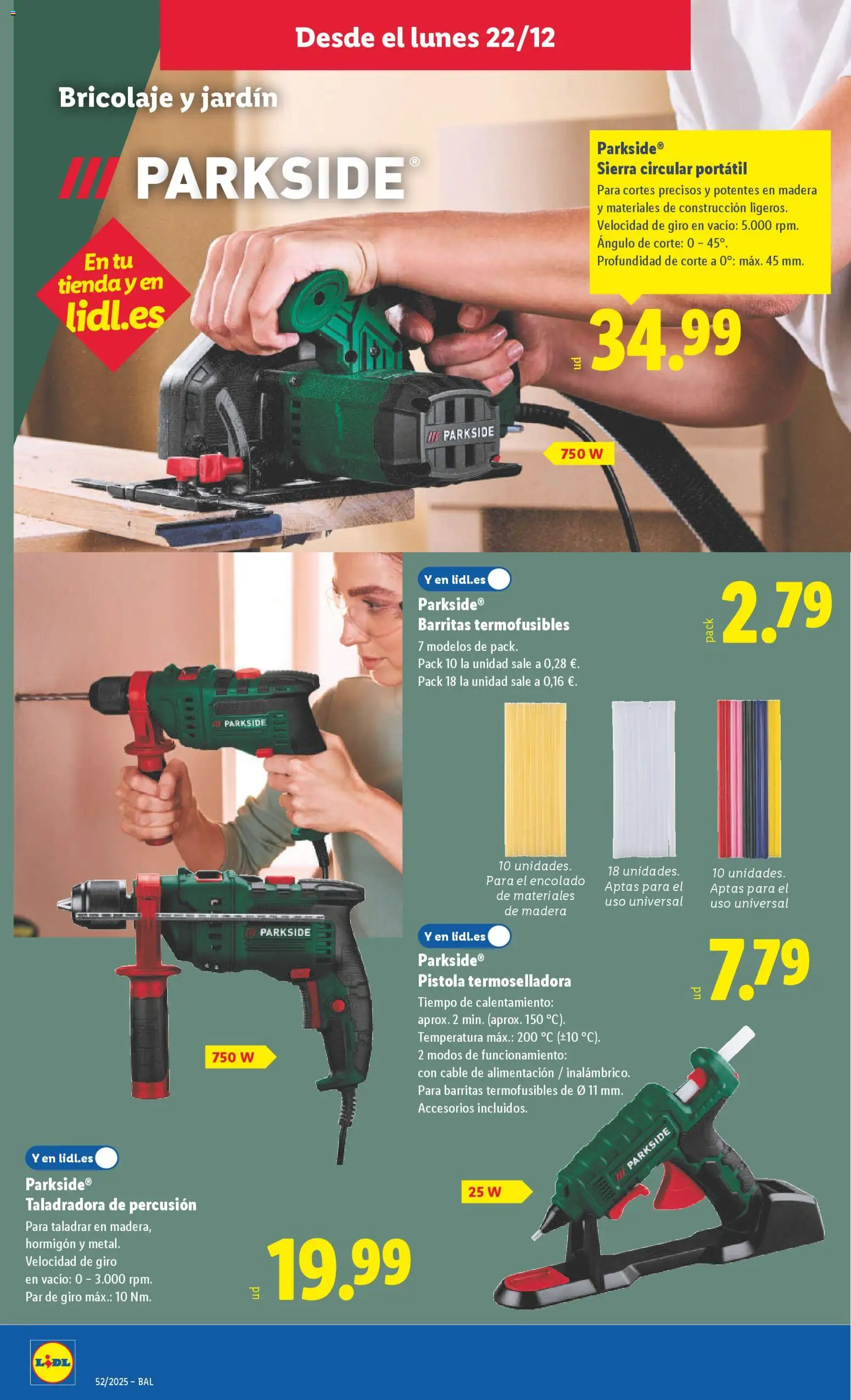 Lidl folleto de bazar │ válido desde el 22.12.2025 | Página: 6 | Productos: Cable