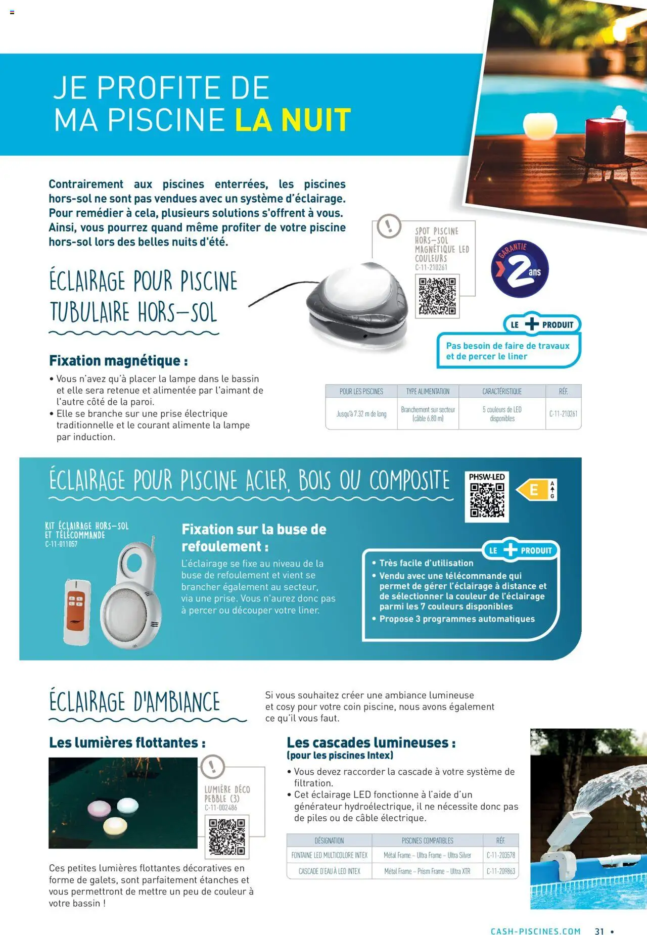  | Page: 31 | Produits: Câble, Prise, Lampe, Télécommande
