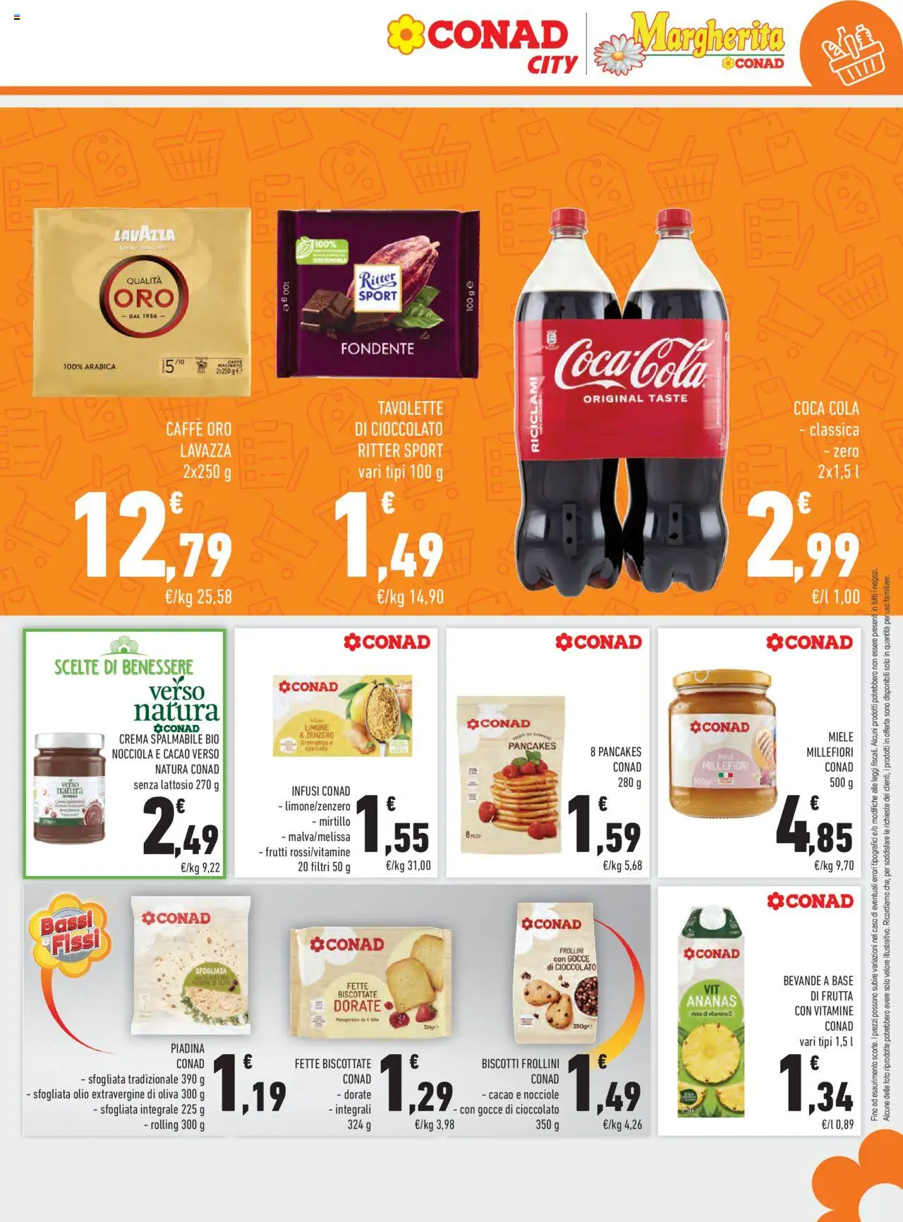 Volantino Conad del 24.09.2025 | Pagina: 9 | Prodotti: Crema, Cioccolato, Olio, Frollini