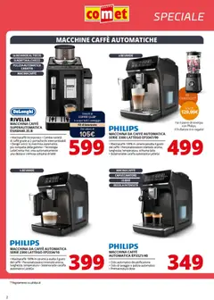 Anteprima del volantino Comet Piccoli Elettrodomestici catalogo valido a partire dal 31.10.2025 | Pagina: 2 | Prodotti: Caraffa, Macchina da caffe, Frullatore, Latte