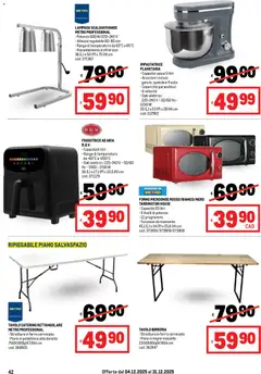 Anteprima del volantino Volantino Metro	 valido a partire dal 04.12.2025 | Pagina: 42