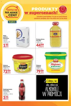 Pogląd oferty "Makro Gazetka - Gotuj się na niskie ceny w dostawie" - ważna od 11.10.2025