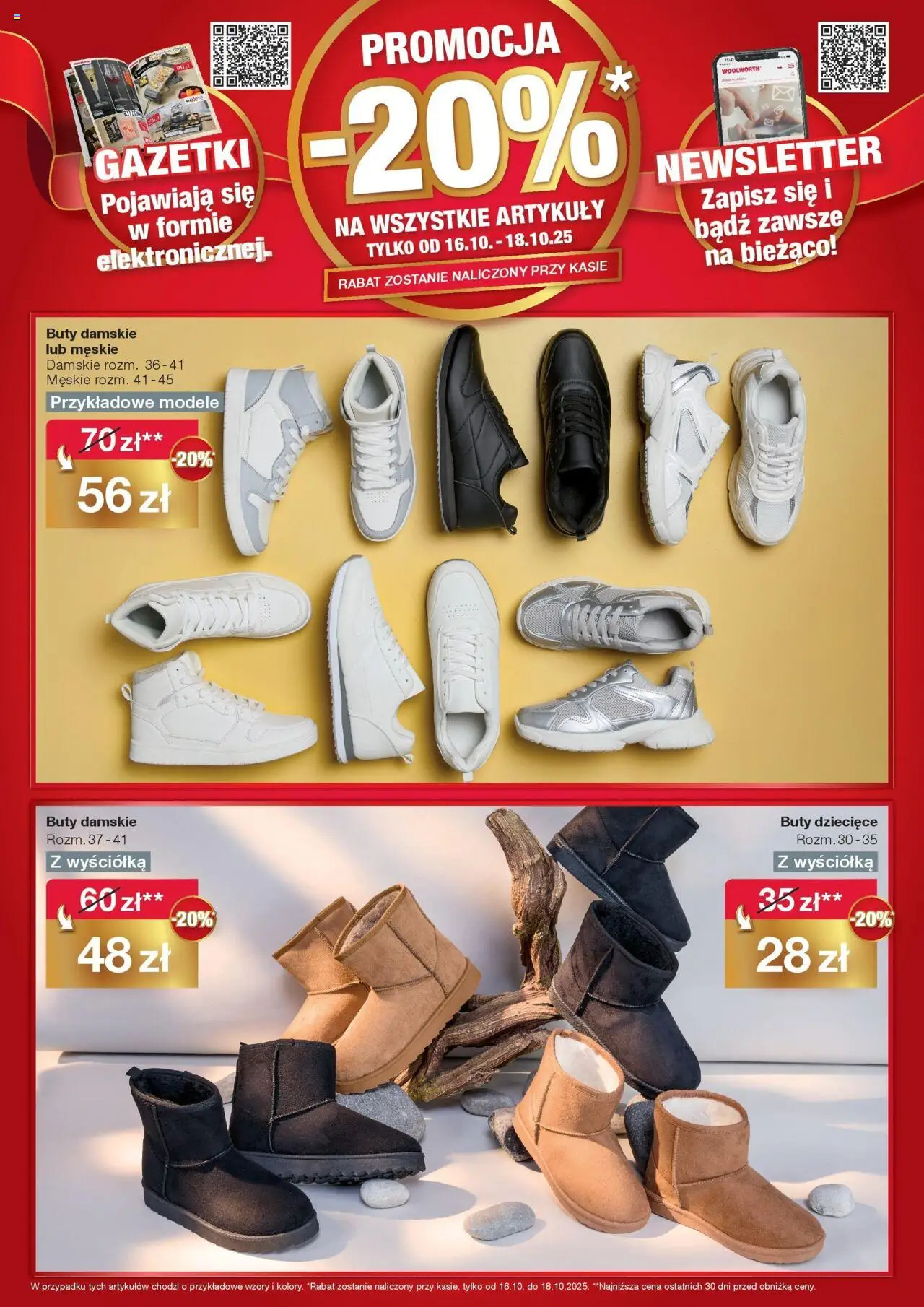 Woolworth Gazetka - Już w Legnicy od 16.10.2025 | Strona: 8 | Produkty: Buty