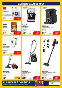 Noul catalog Flanco – valabil de la 04.09.2025 | Pagină: 19 | Produse: Espressor, Aspirator, Bancă, Mici