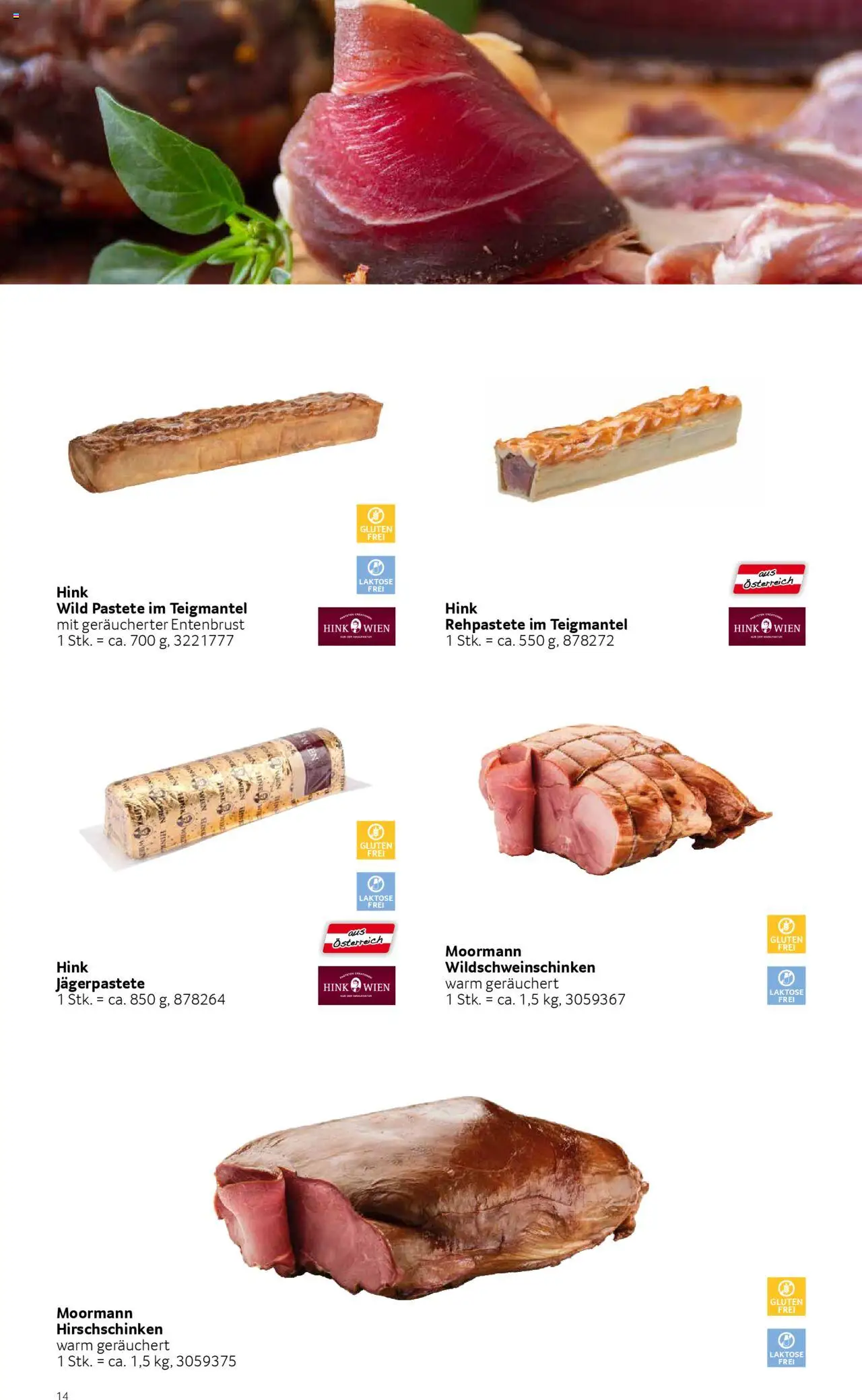 Transgourmet Highlight-Folder Wild gültig ab 26.08.2024 | Seite: 14