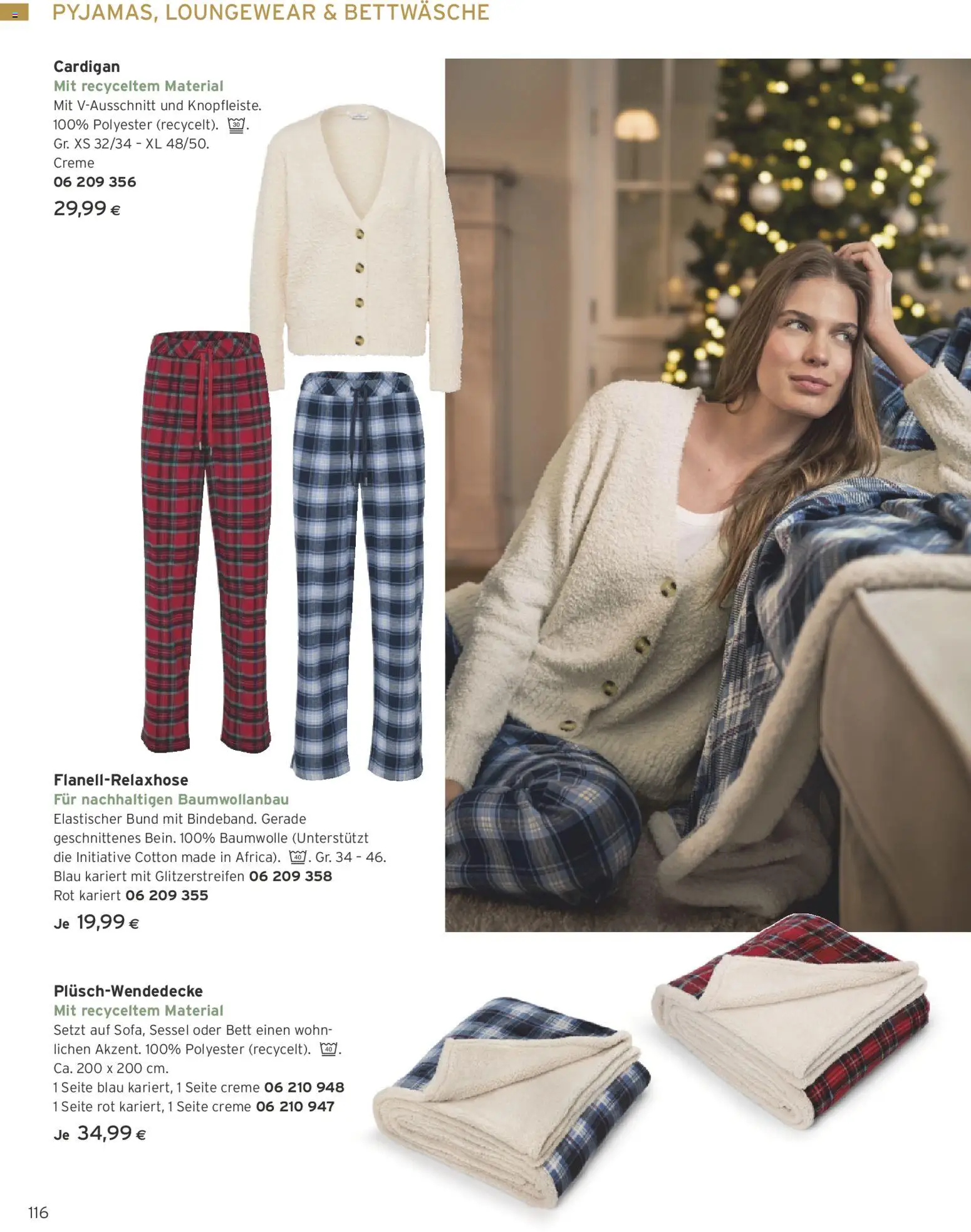 Tchibo Eduscho Tchibo Katalog: Advent 2025 gültig ab 13.11.2025 | Seite: 116 | Produkte: Bett, Sessel, Creme