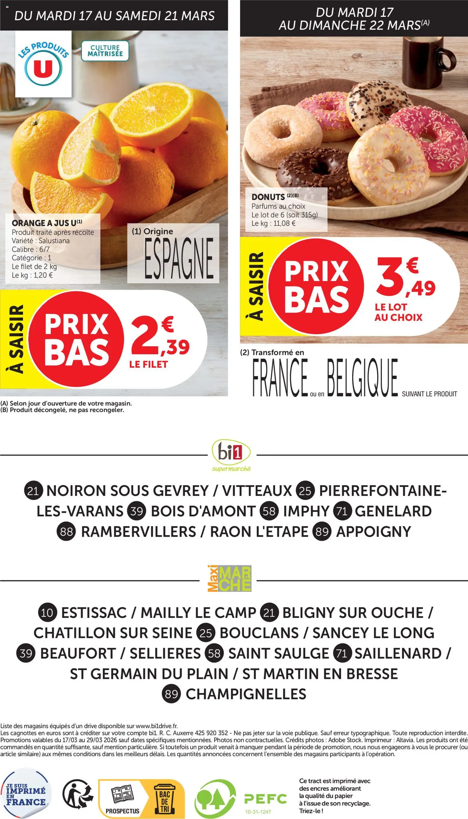 {H1} | Page: 12 | Produits: Orange a Jus, Beaufort, Orange, Jus