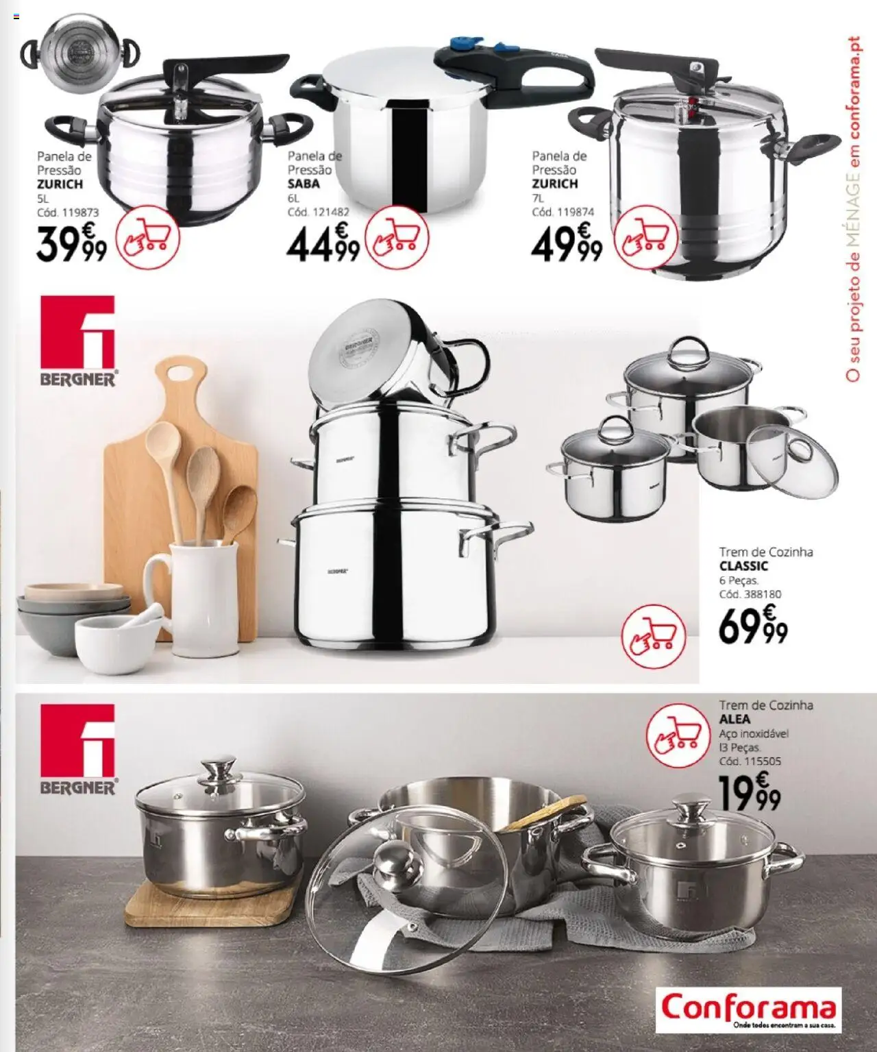 Conforama folheto │ válido de 27.03.2025 | Página: 115 | Produtos: Panela, Panela de pressão