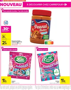 Carrefour - Prévisualisation de Carrefour catalogue les nouveautés de novembre valide à partir de 03.11.2025 | Page: 8 | Produits: Cacahuète, Beurre, Sirop de glucose, Huile