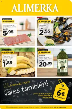 Vista previa Alimerka folleto Castilla y León válido desde el 15.09.2025