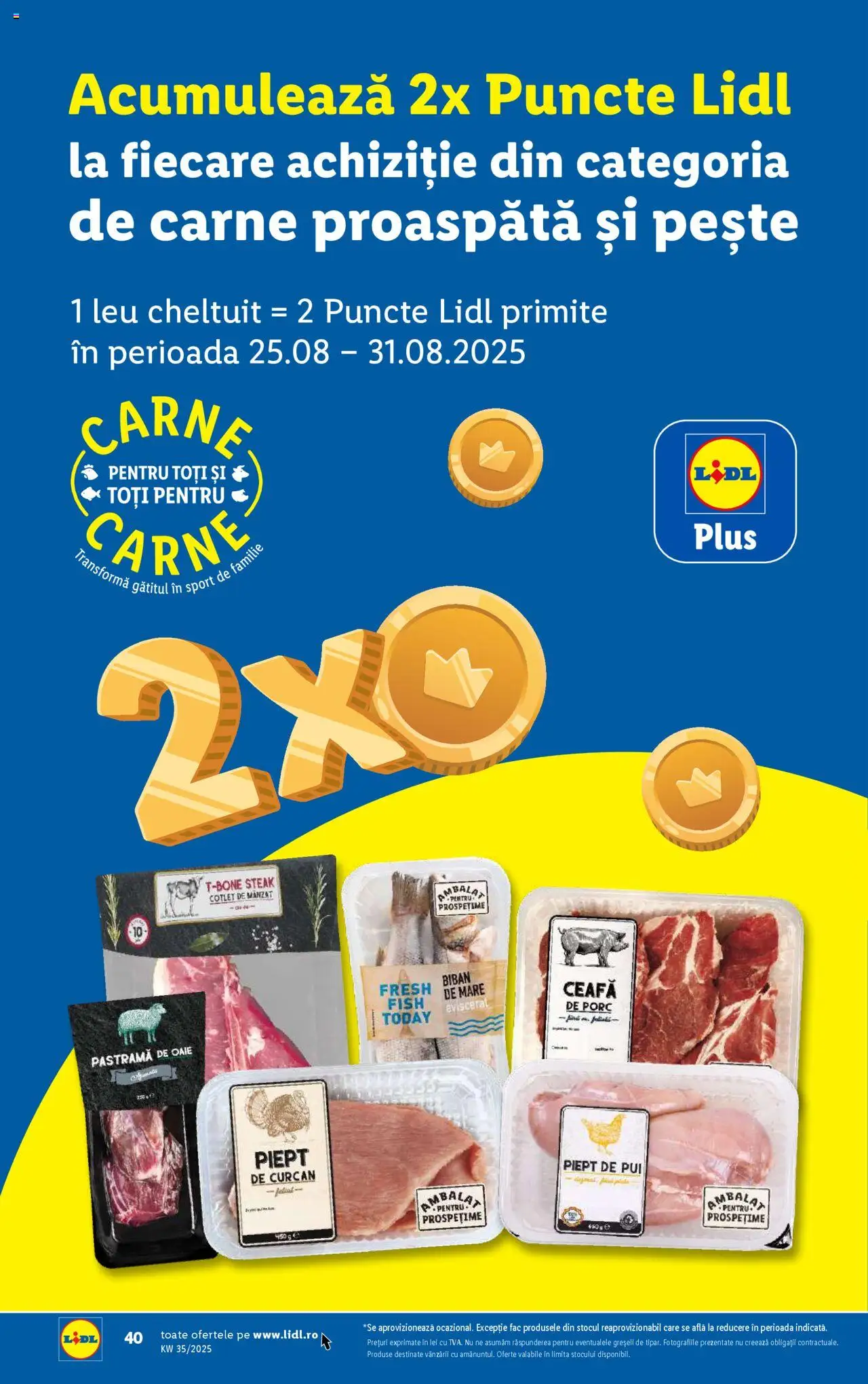 Catalog Lidl – valabil de la 25.08.2025 | Pagină: 40 | Produse: Keçeli kalem, Lait de coco, Hacıyatmaz Kedi Oyuncağı, Pește