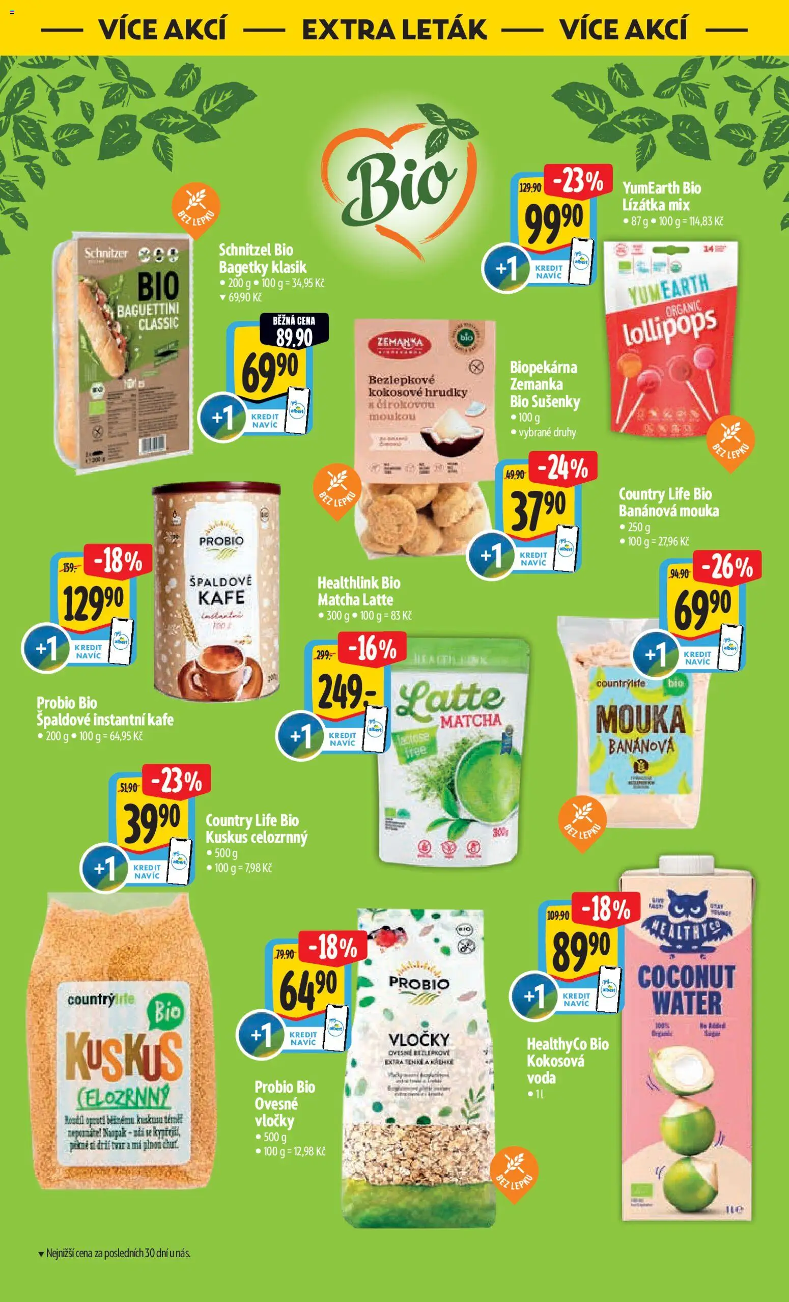 Albert leták - Hypermarket od 29.04.2026 | Strana: 41 | Produkty: Voda, Vločky, Kuskus, Sušenky