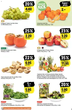 Tragtasche füllen mit Ananas extrasüss, Mango, Avocado, Banane, Kiwi grün, Limetten, Granatapfel und Kaki Persimon (exkl. Bio, Primagusto, Coop Prix Garantie und Avocado Large), im Offenverkauf (bei einem Mindestgewicht von 3,5 kg: 1 kg = 3.40) ab 23.10.2025 gültig | Seite: 3 | Produkte: Granatapfel, Avocado, Ananas, Kiwi
