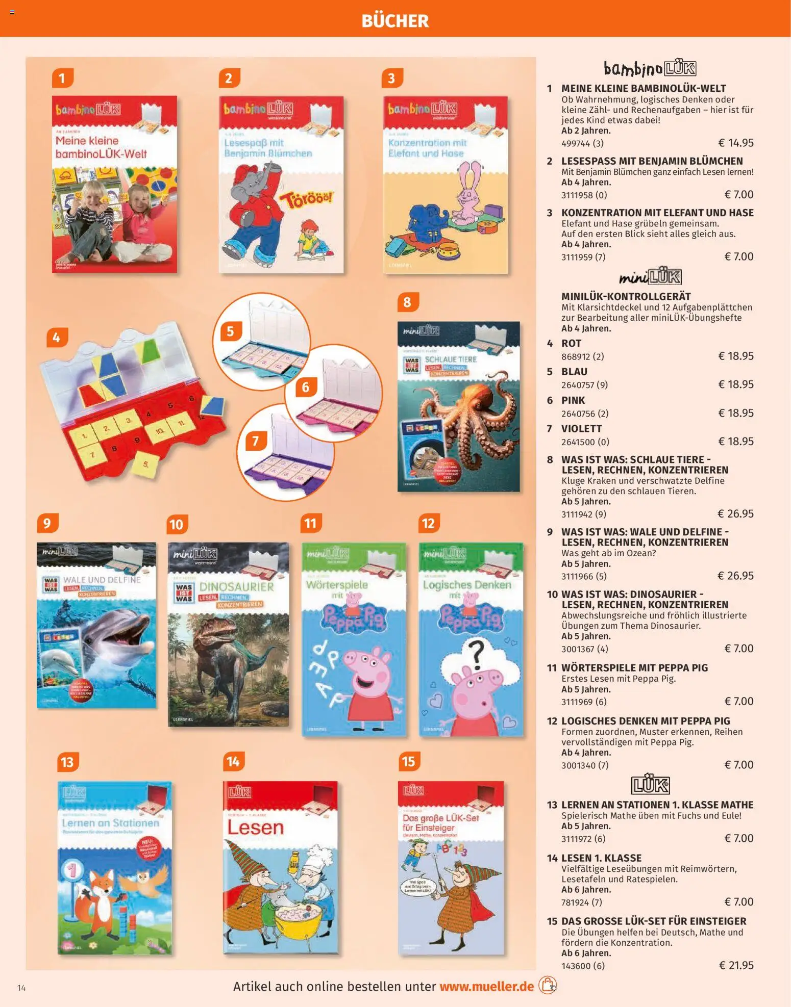 Müller Spielwarenkatalog – gültig ab 27.10.2025 | Seite: 14