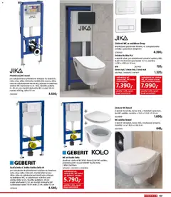 Náhled letáku Bauhaus katalog Sanita od 03.11.2025 | Strana: 137 | Produkty: Kolo, Wc