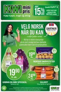 Forhåndsvisning av Kiwi kundeavis gyldig fra 03.11.2025