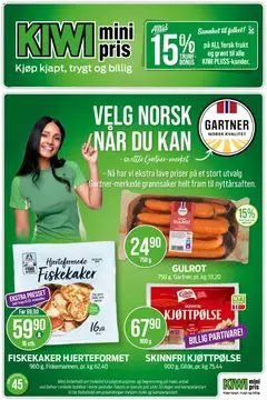 Forhåndsvisning av Kiwi kundeavis gyldig fra 03.11.2025