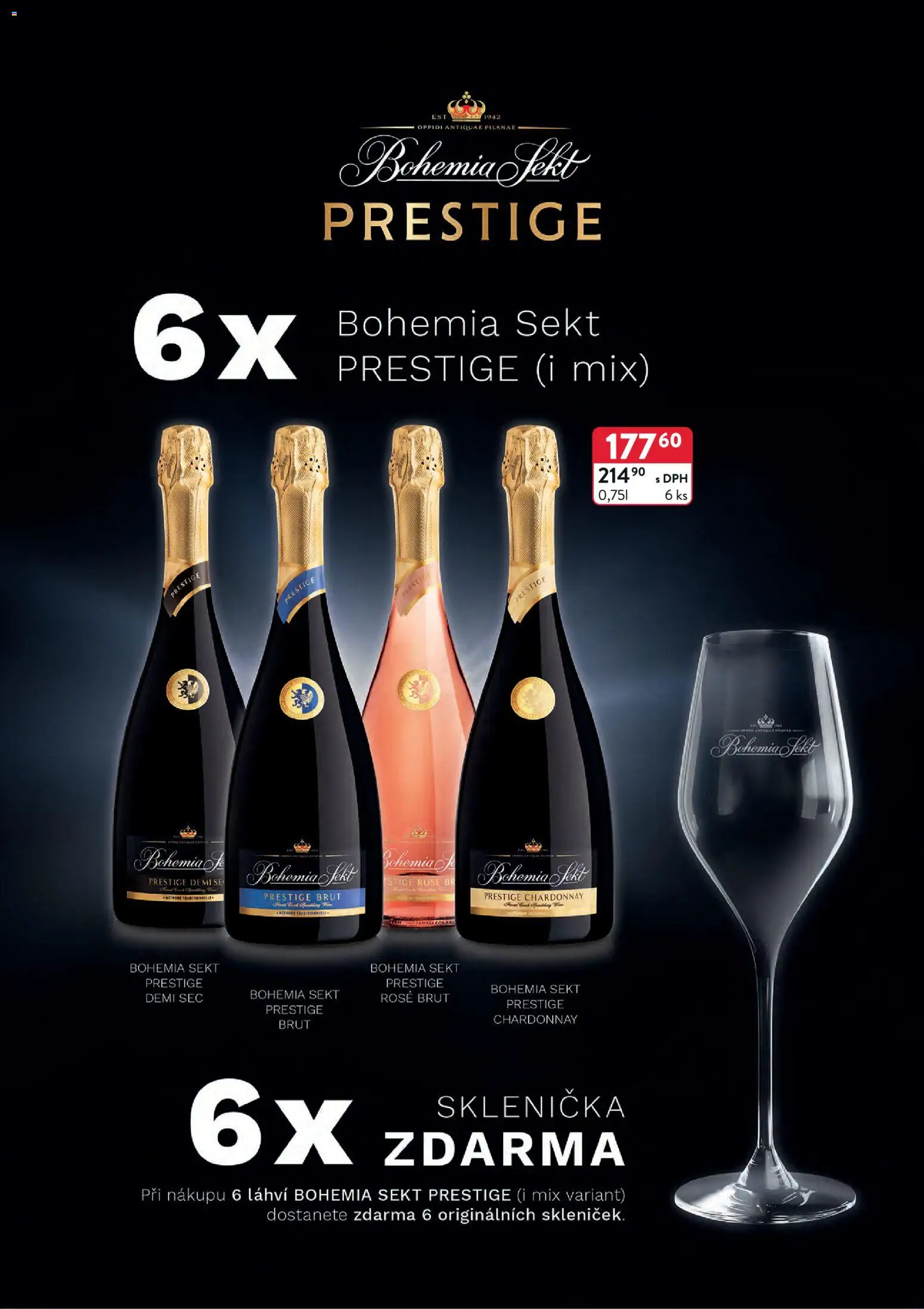 Astur & Qanto leták - Velkoobchod 12/2025 od 01.12.2025 | Strana: 2 | Produkty: Sklenička, Bohemia sekt, Sekt