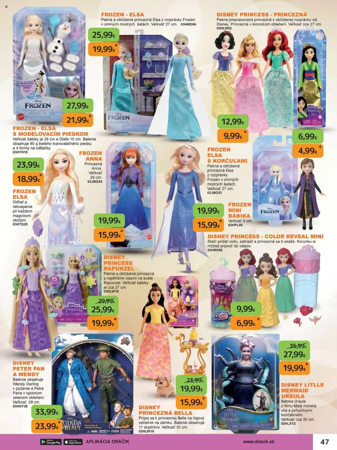 Nové Dráčik akcie – leták je platný od 03.10.2025 | Strana: 47