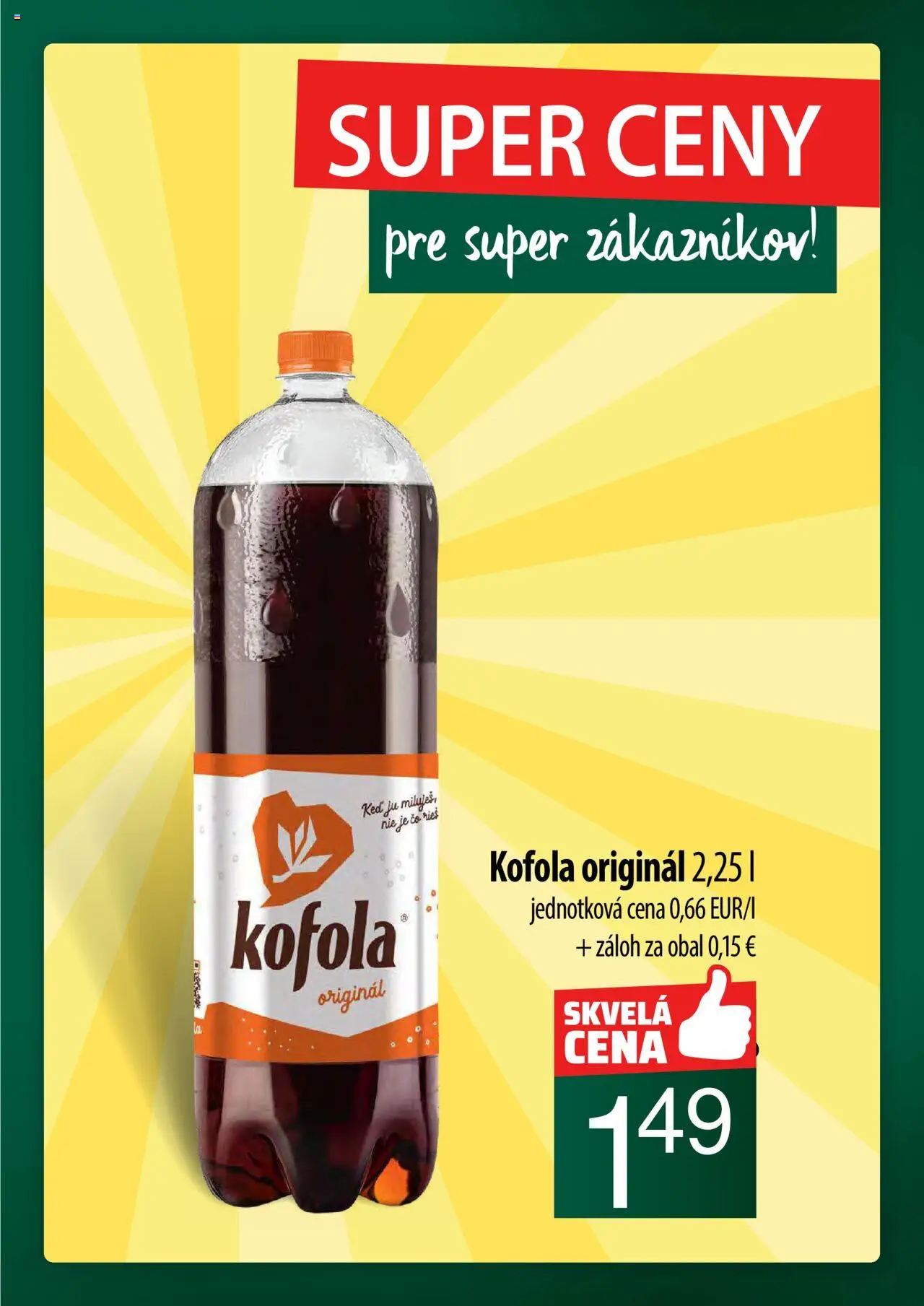 Nové COOP Jednota akcie – leták je platný od 11.09.2025 | Strana: 47 | Produkty: Kofola