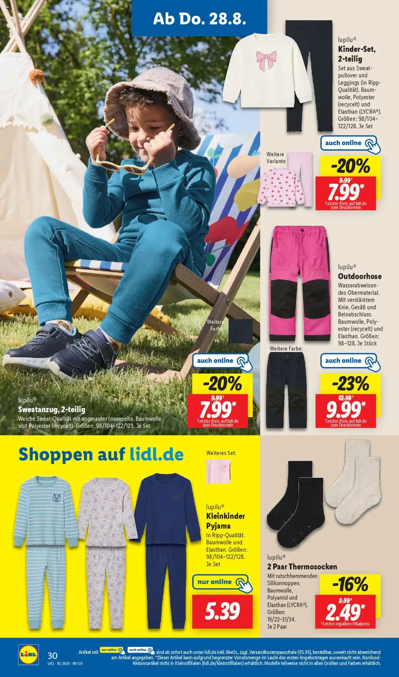 Lidl Prospekt Uffenheim - gültig ab dem 25.08.2025 | Seite: 42 | Produkte: Pullover, Pyjama, Leggings