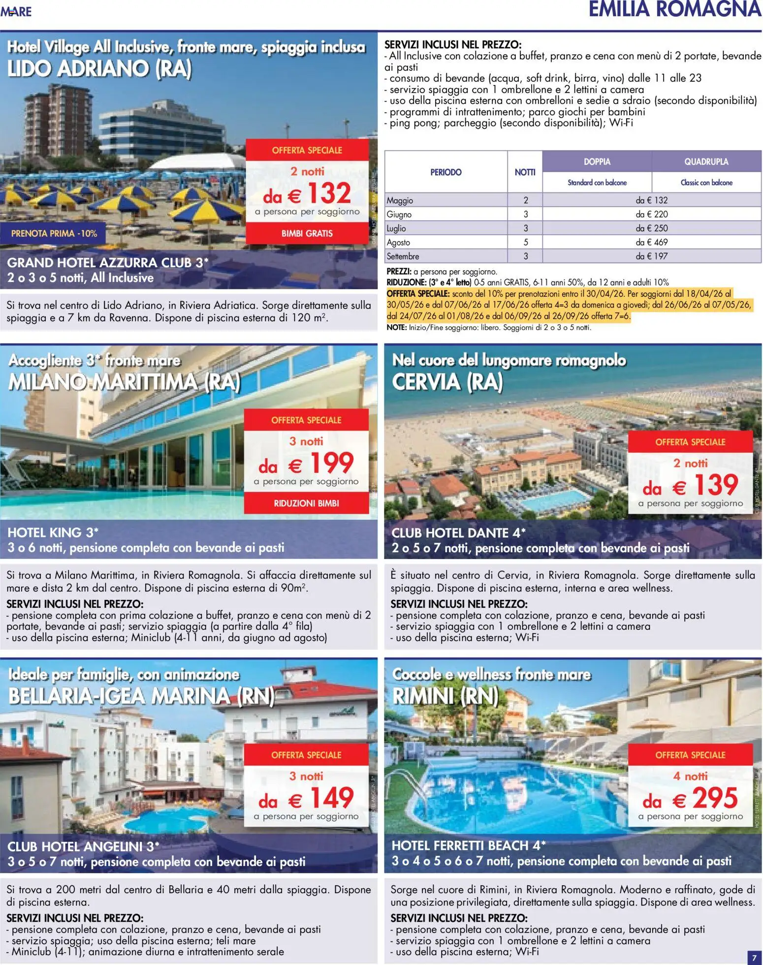 Volantino Esselunga S del 10.04.2026 | Pagina: 7 | Prodotti: Sdraio, Vino, Piscina, Letto