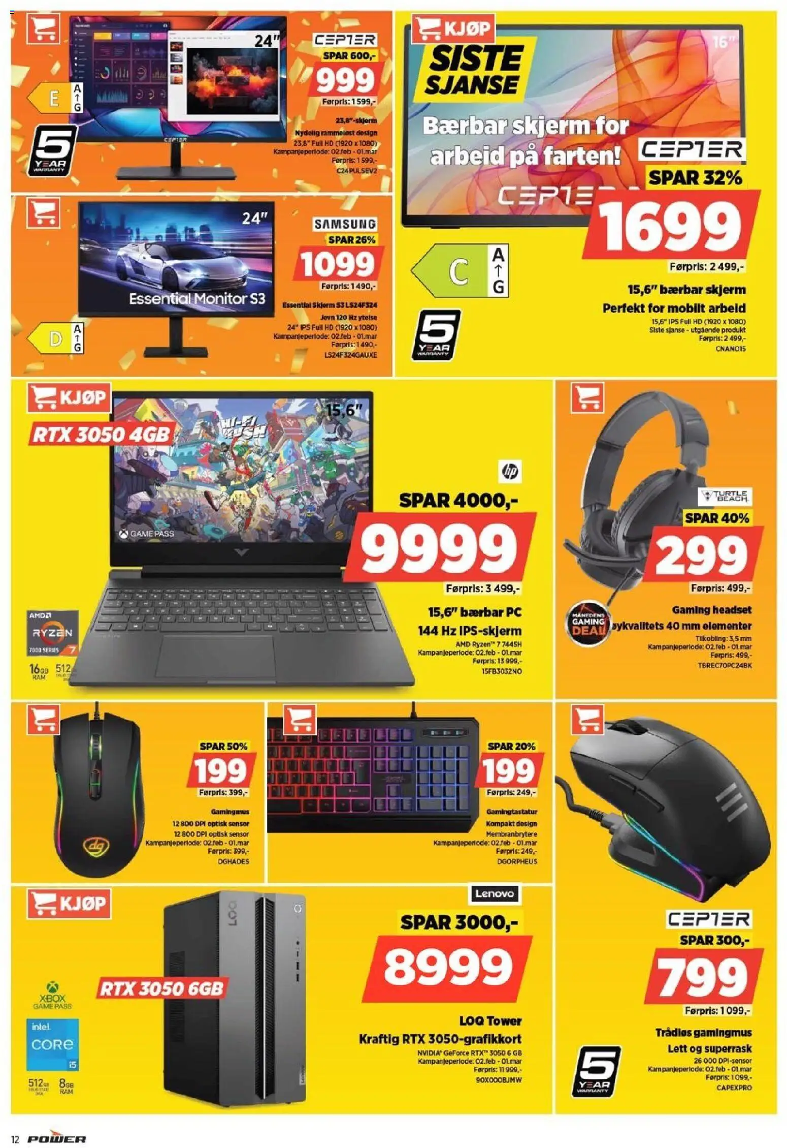 {H1} | Side: 12 | Produkter: Skjerm, Pc, Thon en boite, Суміш дитяча