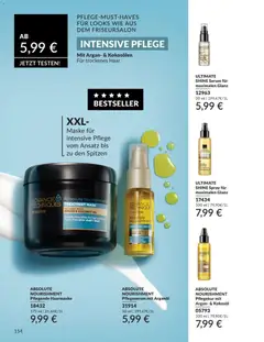 AVON Katalog Februar 2026 ab 01.02.2026 gültig | Seite: 154 | Produkte: Haarmaske, Maske, Serum