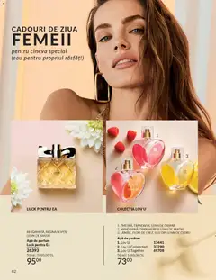 Ofertele Avon valabile de la 01.02.2026 | Pagină: 84 | Produse: Apă de parfum, Parfum, Ulei, Apă