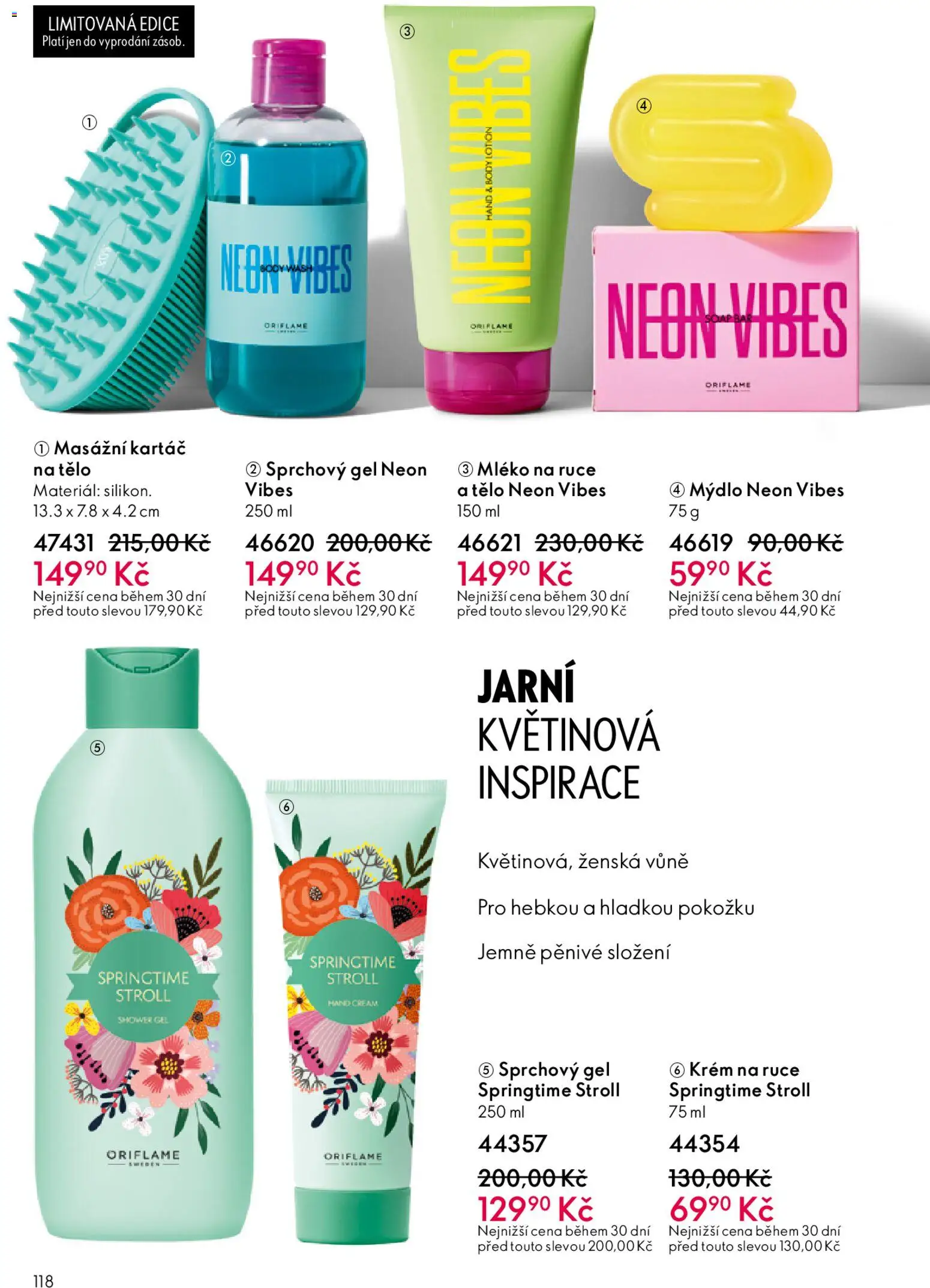 Oriflame katalog č.15/2025 od 22.10.2025 | Strana: 118 | Produkty: Krém na ruce, Mýdlo, Krém, Kartáč
