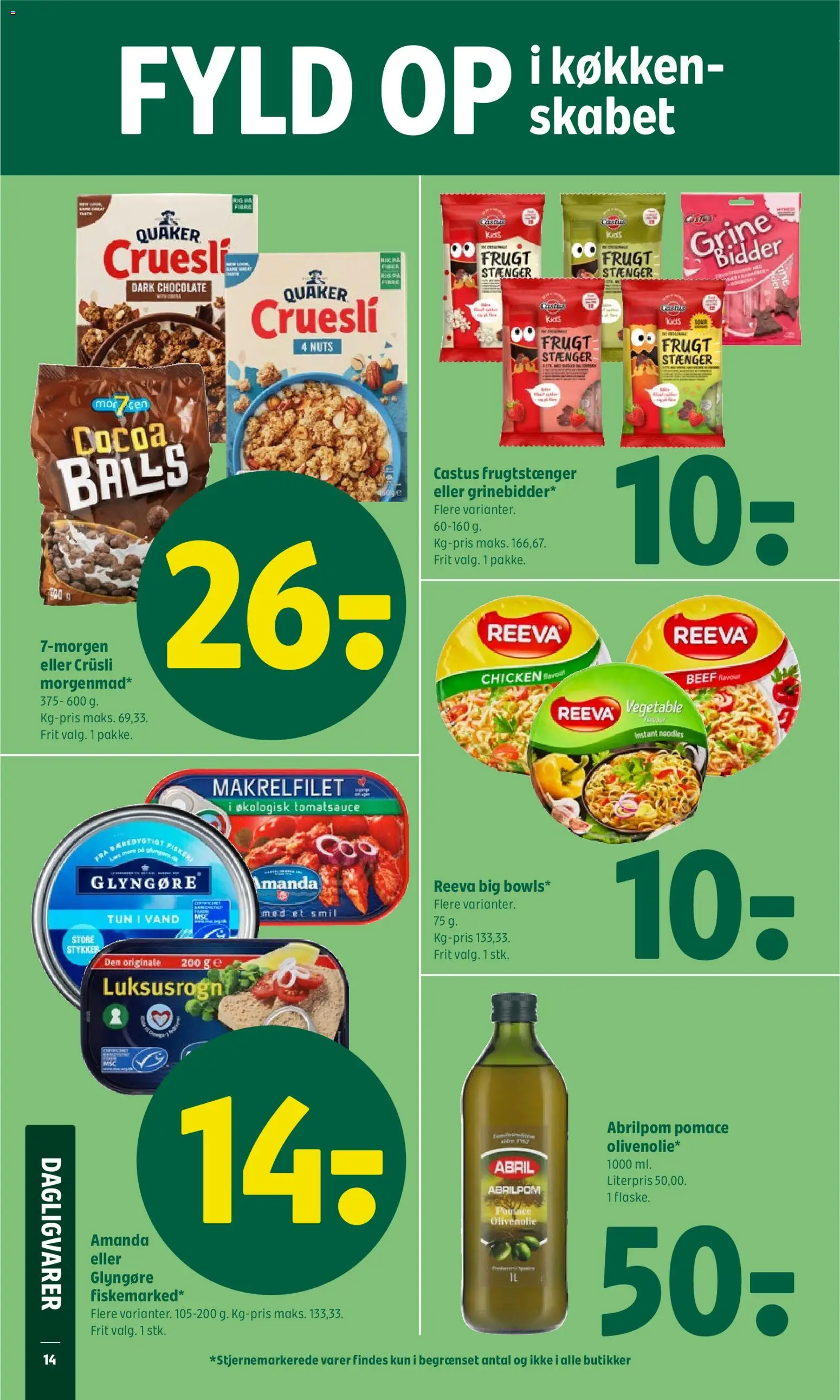 Coop 365 tilbudsavis – gyldig fra 12.03.2026 | Side: 16 | Produkter: Tun, Olivenolie