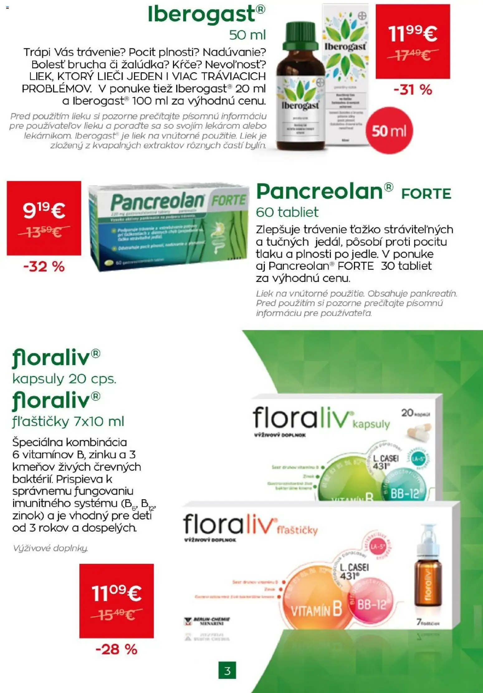 Nové Schneider lekáreň akcie – leták je platný od 01.12.2025 | Strana: 3