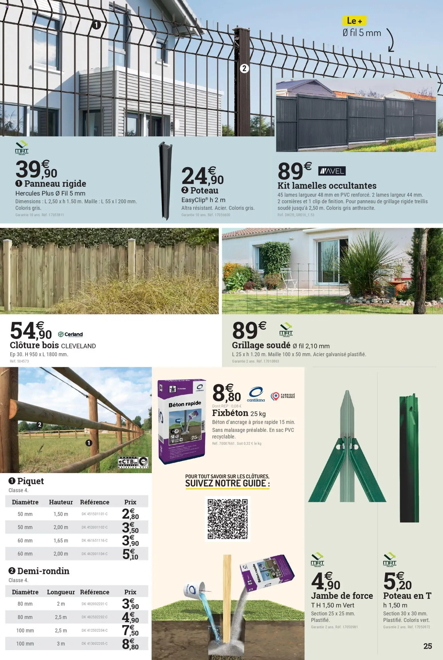 {H1} | Page: 25 | Produits: Sac, Clôture, Prise