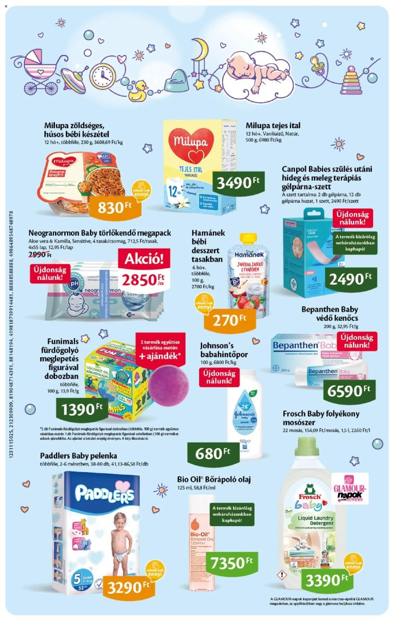 EcoFamily akciós ujság - amely érvényes a következő dátumtól: 09.04.2026 | Oldal: 8 | Termékek: Pelenka, Aloe vera, Mosószer, Készétel