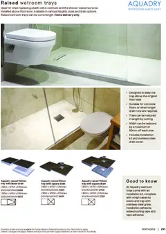 Preview of B&Q - Bathrooms valid from 16.12.2025 | Page: 241 | Products: Bath, Shower, Floor