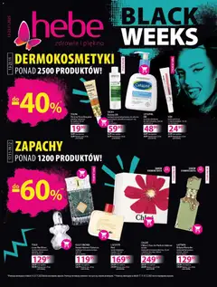 Pogląd oferty "Hebe Black Friday" - ważna od 13.11.2025