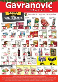 Katalog Gavranović - Pregled kataloga iz trgovine Gavranović, vrijedi od 18.12.2025