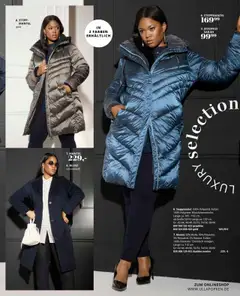Ulla Popken Prospekt 	 ab 01.10.2025 gültig | Seite: 131 | Produkte: Steppmantel, Bluse, Mantel