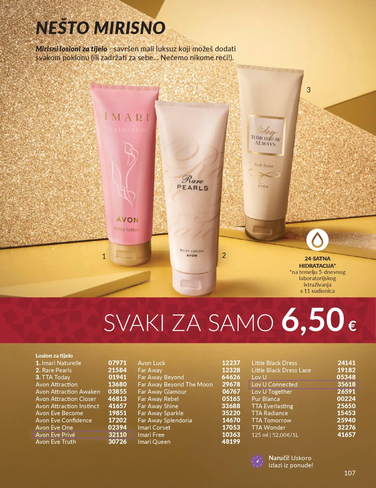 Avon katalog | vrijedi od 31.10.2025 | Stranica: 107