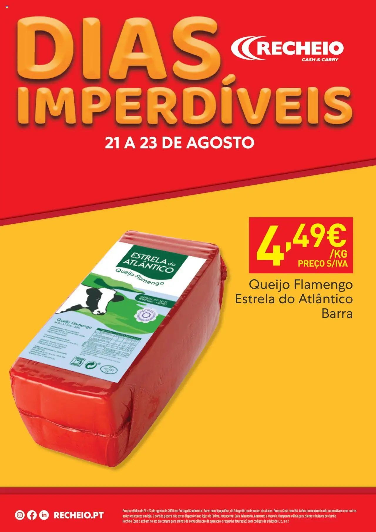 Recheio folheto │ válido de 21.08.2025 | Página: 4 | Produtos: Queijo