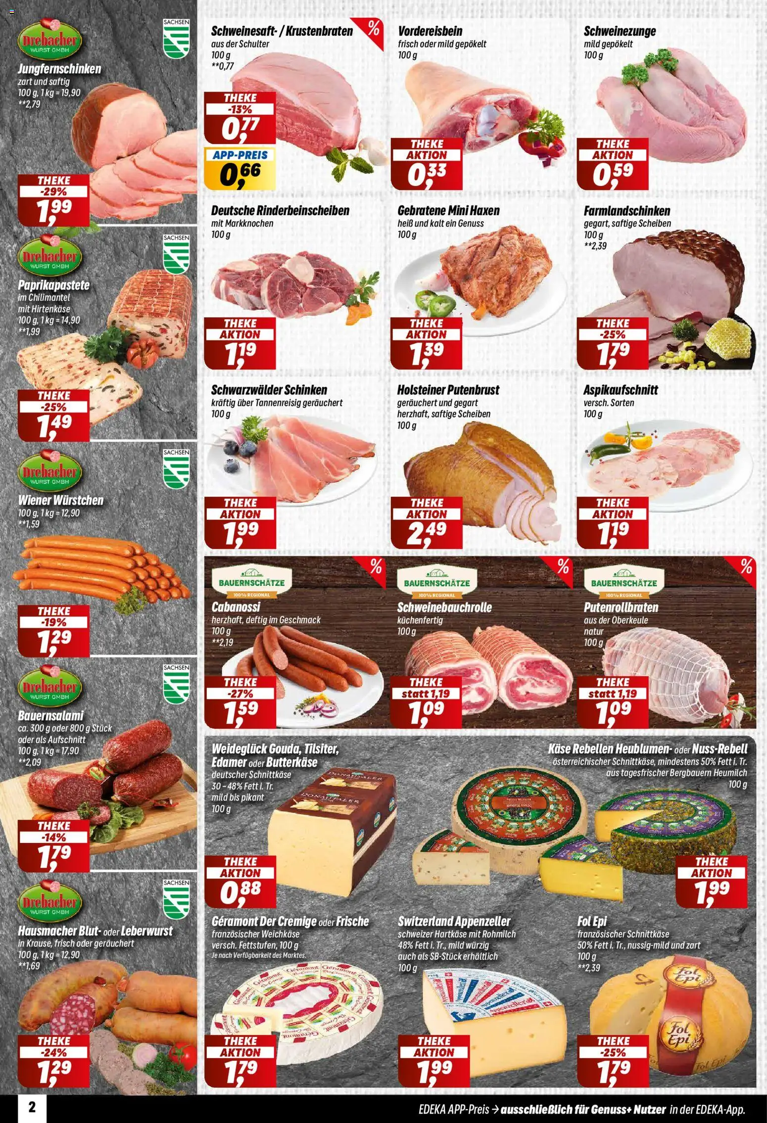 Simmel Prospekt 	 – gültig ab 17.11.2025 | Seite: 2 | Produkte: Wiener wurstchen, Käse, Theke, Schinken