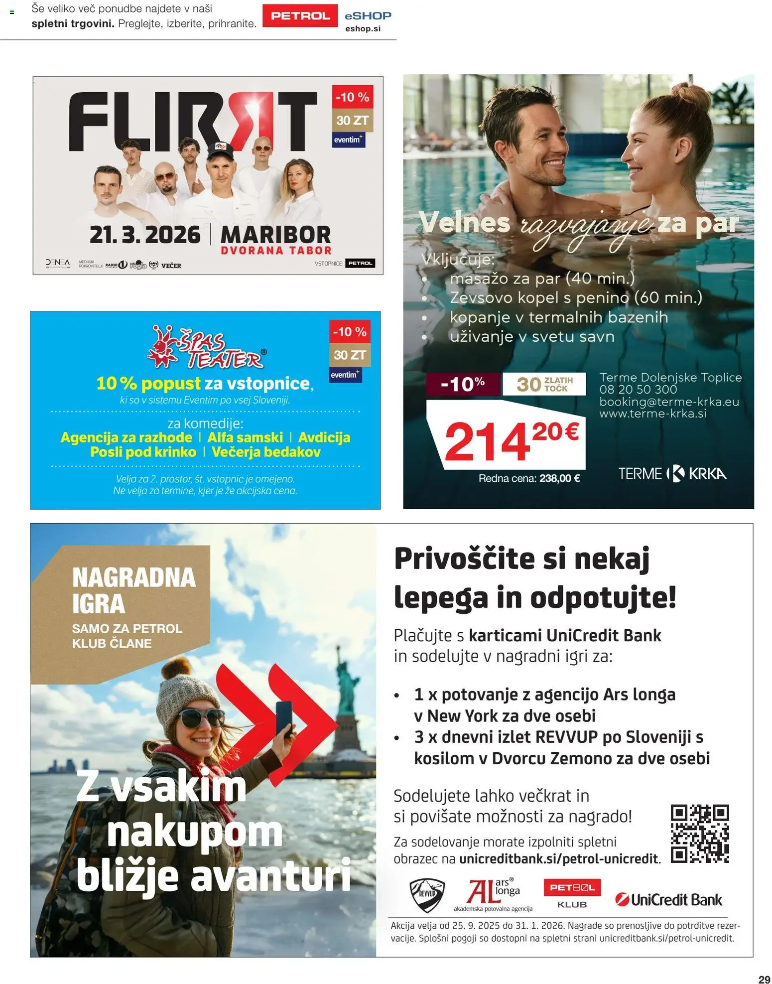 Novi Petrol katalog ponudbe – veljaven od 04.11.2025 | Stran: 17 | Izdelki: Kopel, Radio, Igra