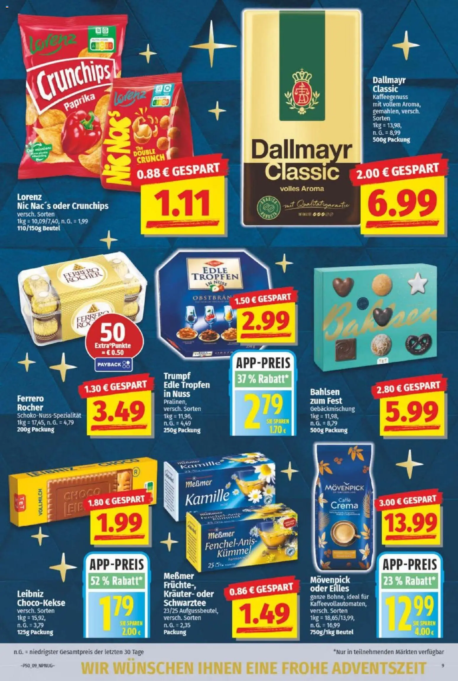NP Discount Prospekt – gültig ab 08.12.2025 | Seite: 9 | Produkte: Messmer, Dallmayr, Paprika
