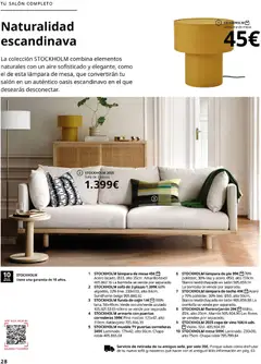 Vista previa IKEA - Salones válido desde el 04.02.2026 | Página: 28 | Productos: Lámpara de techo, Funda, Armario, Lámpara