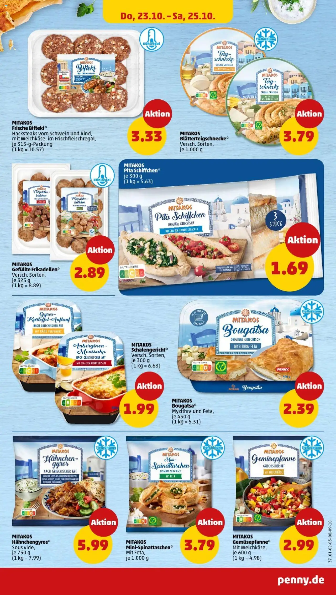 Penny - Berlin – gültig ab 20.10.2025 | Seite: 37 | Produkte: Hahnchen, Feta, Käse, Gyros