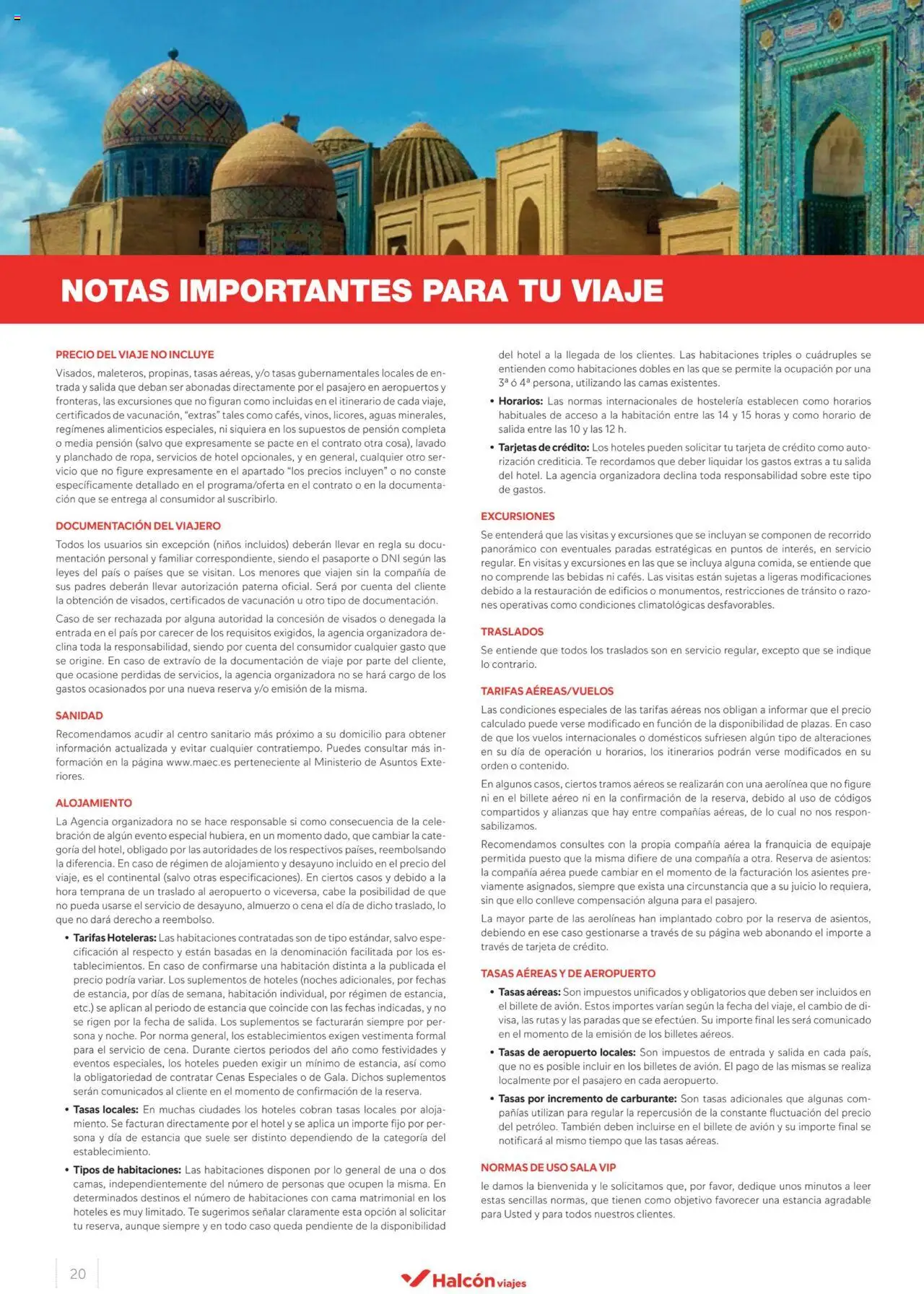 Halcón Viajes Uzbekistan │ válido desde el 28.05.2024 | Página: 20 | Productos: General, Té, Cama